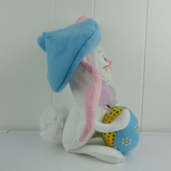 Annalee Easter Rabbit Bunny Painting Egg 2014 - Picture 4 of 13